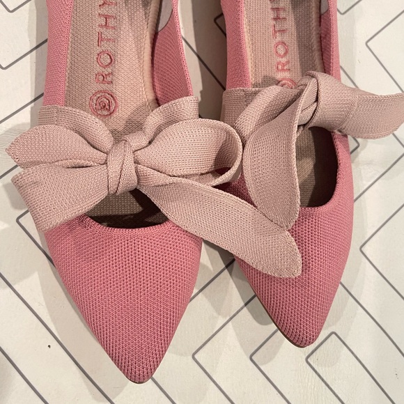 Rothy's The Point Bow Mary Jane Flats - Picture 4 of 12